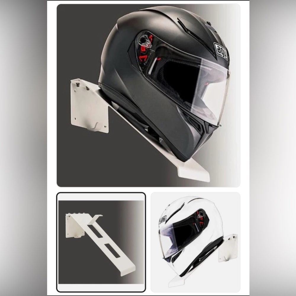 White Wall-Mounted Bracket